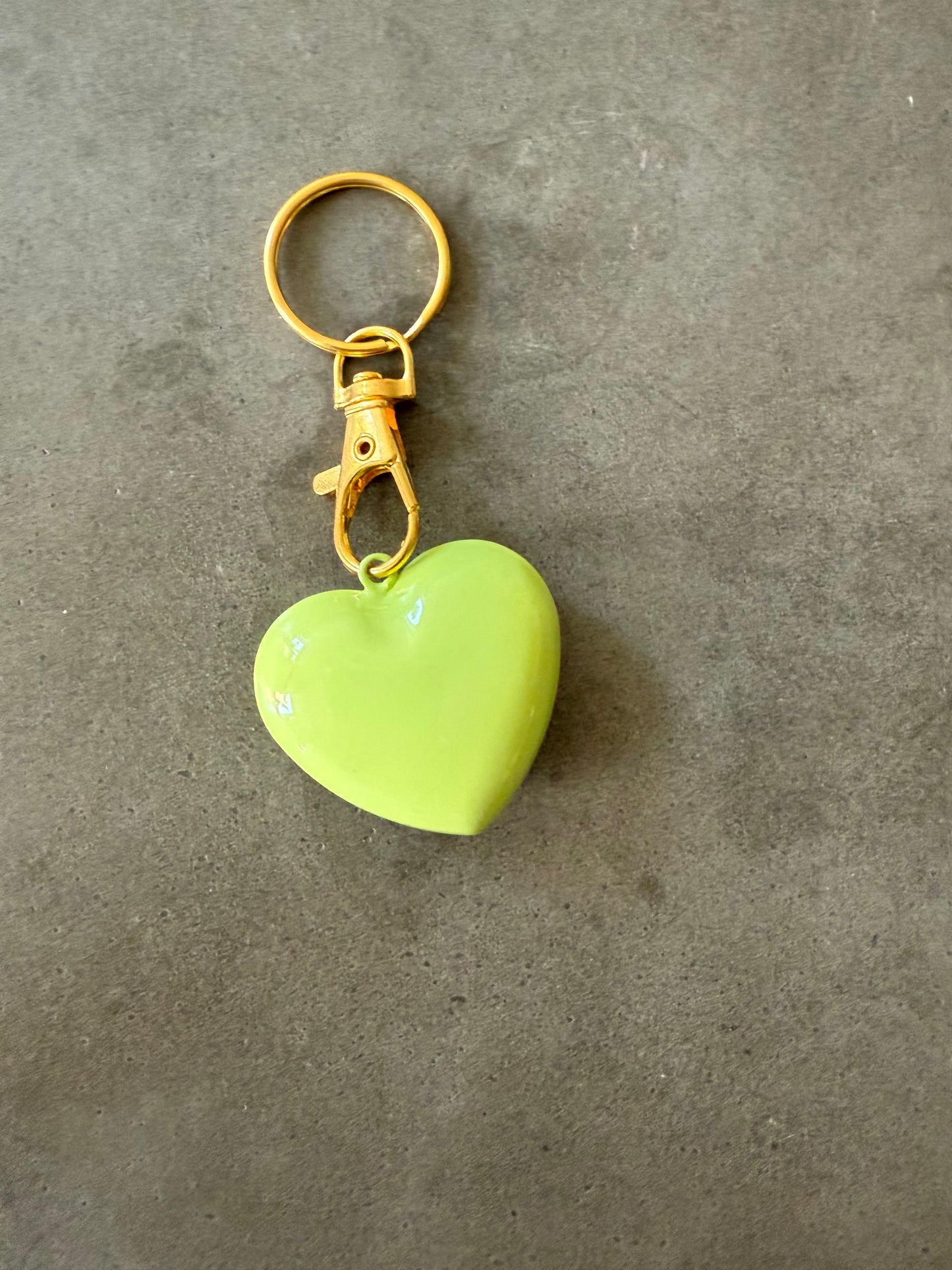 Love Charm ( Key Lime Green Heart)