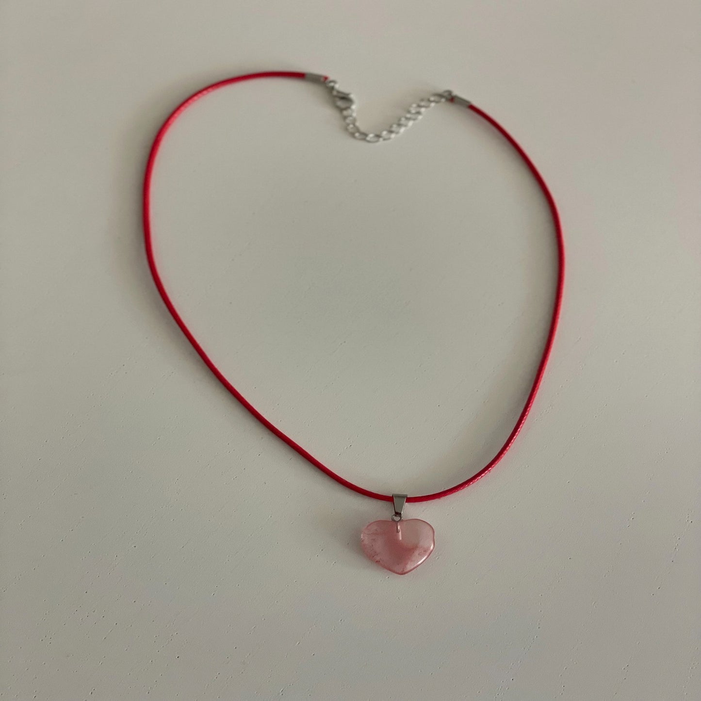 Little Rose Quartz Heart